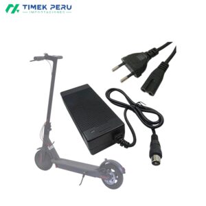 CARGADOR PARA SCOOTER 42V 2A PIN CENTRO -TIMEK